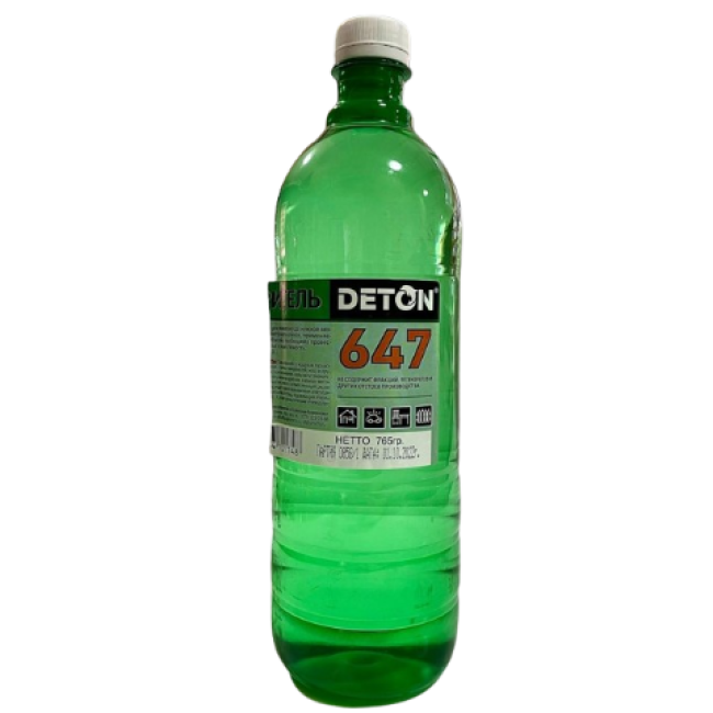 DETON 646 Растворитель , 1л DTN-S70170 – купить в Тюмени | Deton | carpaint.kz