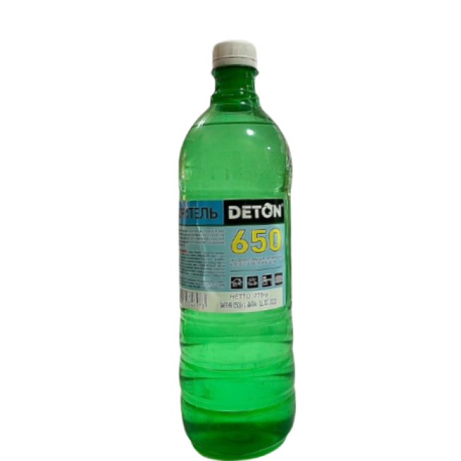 DETON 650 Растворитель , 1л DTN-S46997 – купить в Тюмени | Deton | carpaint.kz